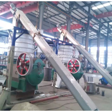 rendering plant screw conveyor